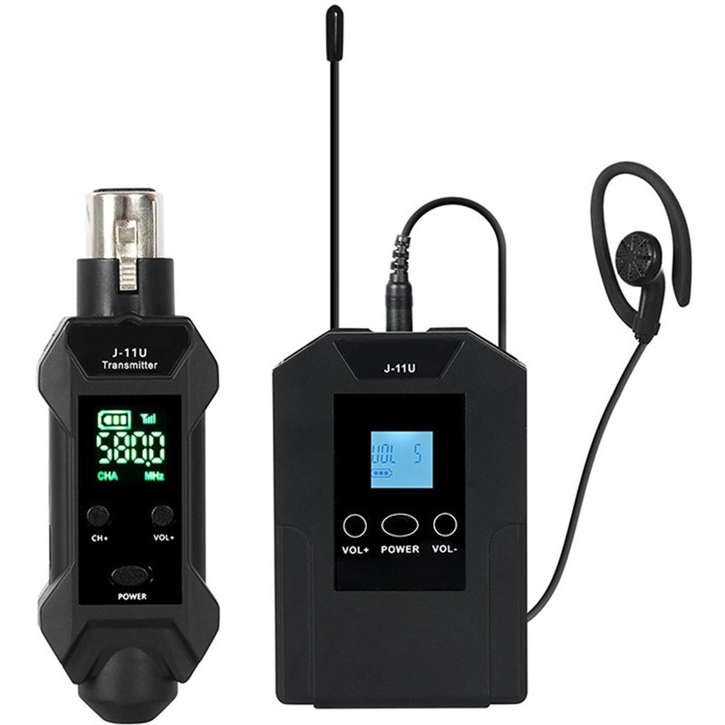 In Ear Monitors For Singers - J-11U 무선 인이어 모니터 스테레오 스테이지