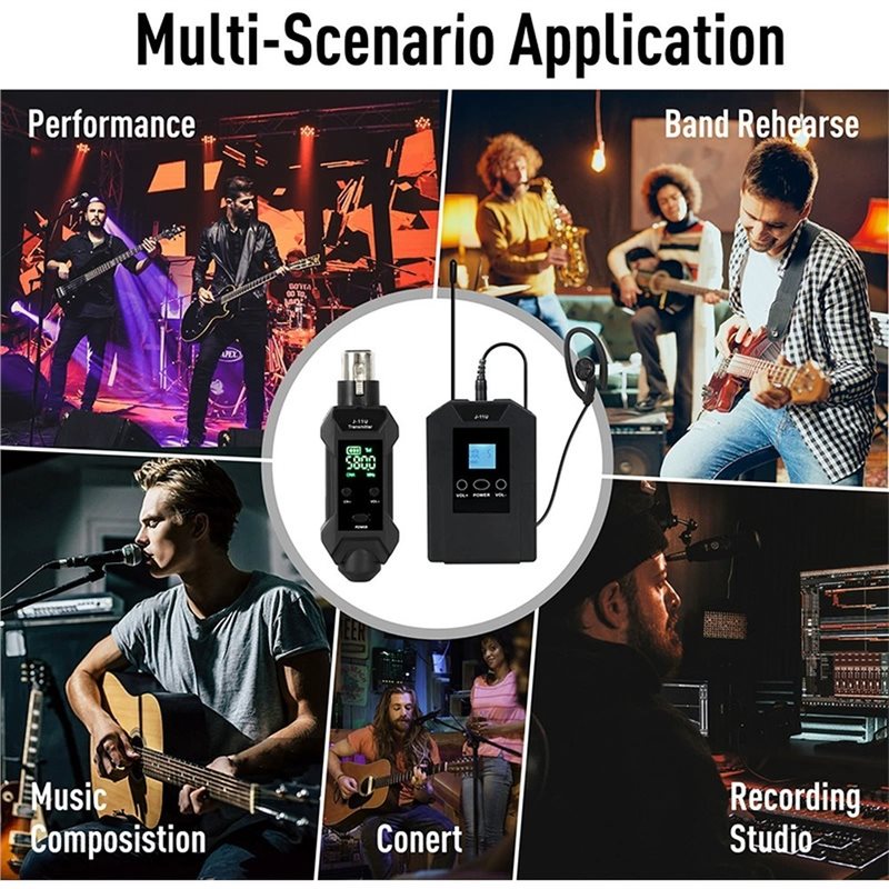 J-11U 무선 인이어 모니터 스테레오 스테이지 리턴  - In Ear Monitors For Singers 리뷰 및 가격