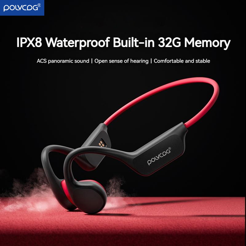 POLVCDG 골전도 헤드셋 X7 IPX8 32GB 메 - Bone Conduction Running Headphones 리뷰 및 가격