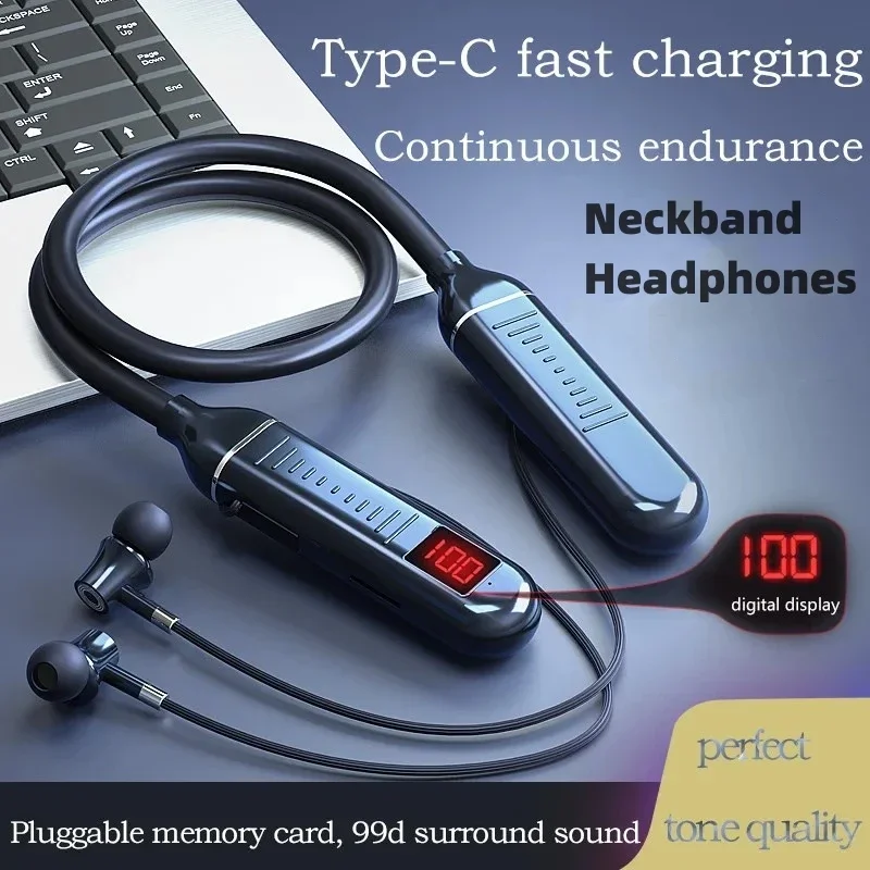 무선 Bluebooth 이어폰 넥밴드 헤드폰 게임용 L - Magnetic Neckband Sports Earphones 리뷰 및 가격