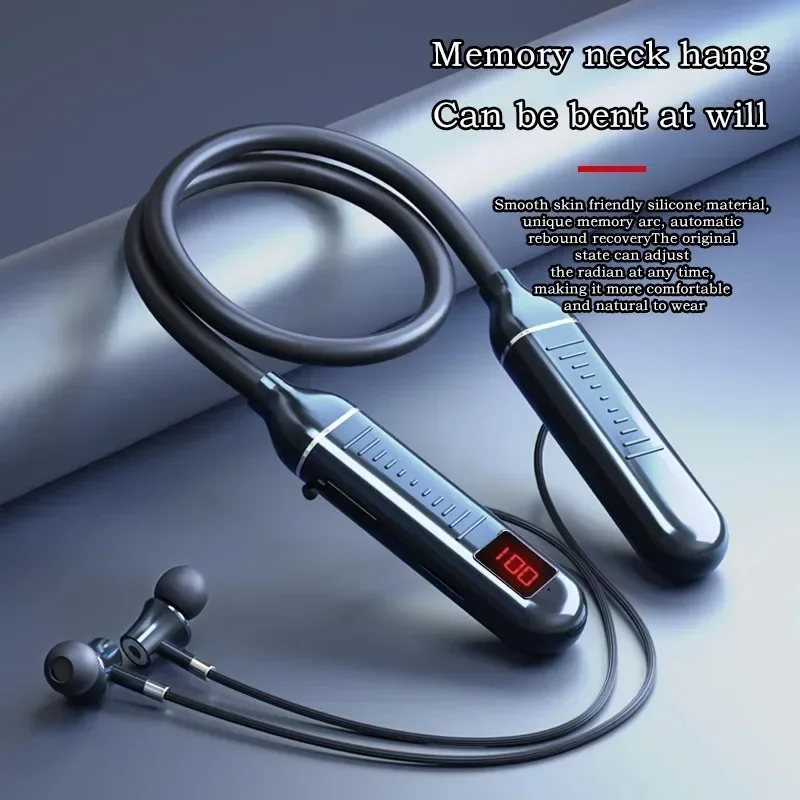 무선 Bluebooth 이어폰 넥밴드 헤드폰 게임용 L - Magnetic Neckband Sports Earphones 리뷰 및 가격